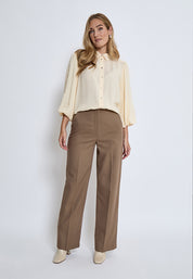 Peppercorn PCCarilla Shirt Skjorter 2206 Fog Sand