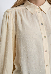 Peppercorn PCCarilla Shirt Skjorter 2206 Fog Sand