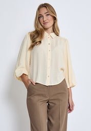 Peppercorn PCCarilla Shirt Skjorter 2206 Fog Sand