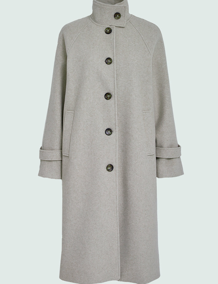 Peppercorn PCCharlene Coat Frakker 2206M Fog Sand Mel.