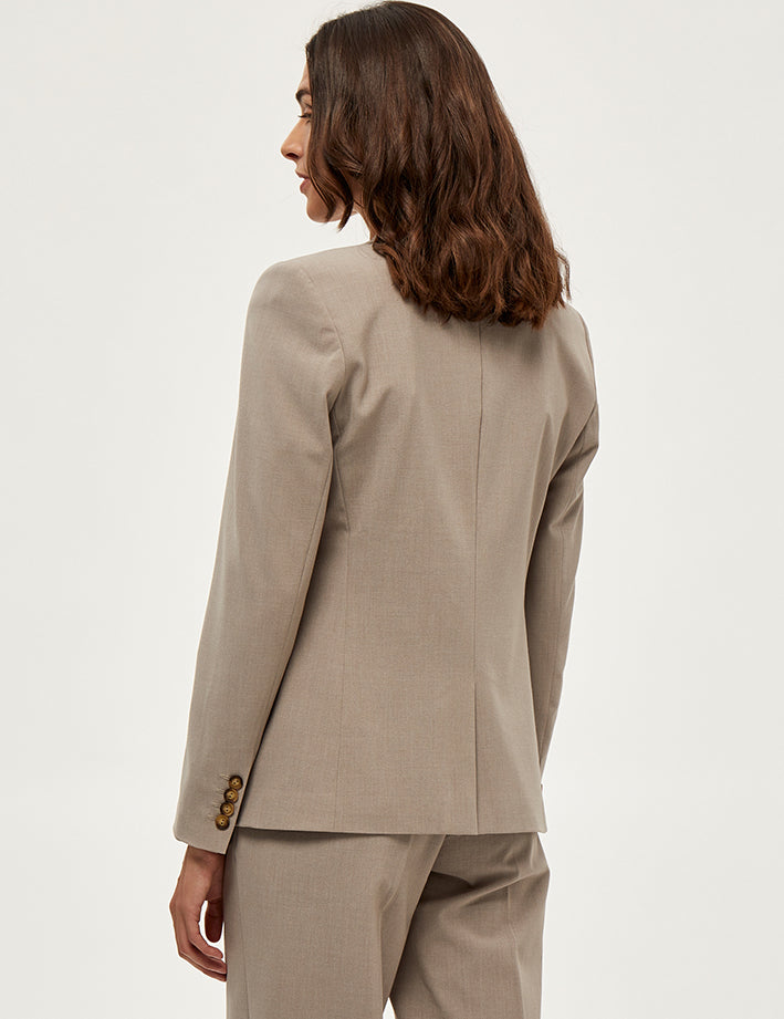 Peppercorn PCDiana Blazer Blazer 2070 Crokery Beige