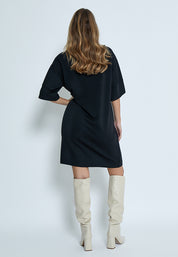 Peppercorn PCDicette 2/4 Sleeve Dress Kjoler Sort