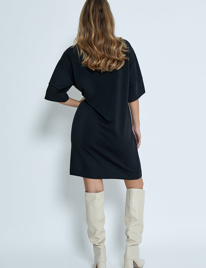 4 Sleeve Dress Kjoler Sort