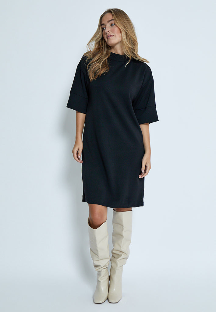 Peppercorn PCDicette 2/4 Sleeve Dress Kjoler Sort