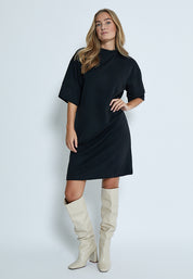 Peppercorn PCDicette 2/4 Sleeve Dress Kjoler Sort