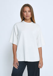 Peppercorn PCDicette Long Tee T-Shirt 0011 Gardenia