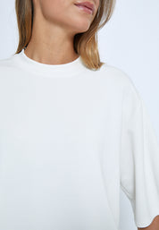 Peppercorn PCDicette Long Tee T-Shirt 0011 Gardenia