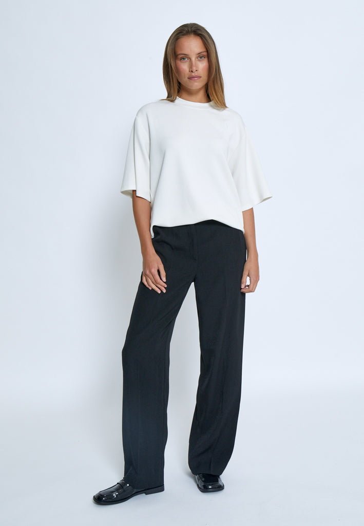 Peppercorn PCDicette Long Tee T-Shirt 0011 Gardenia