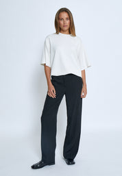Peppercorn PCDicette Long Tee T-Shirt 0011 Gardenia