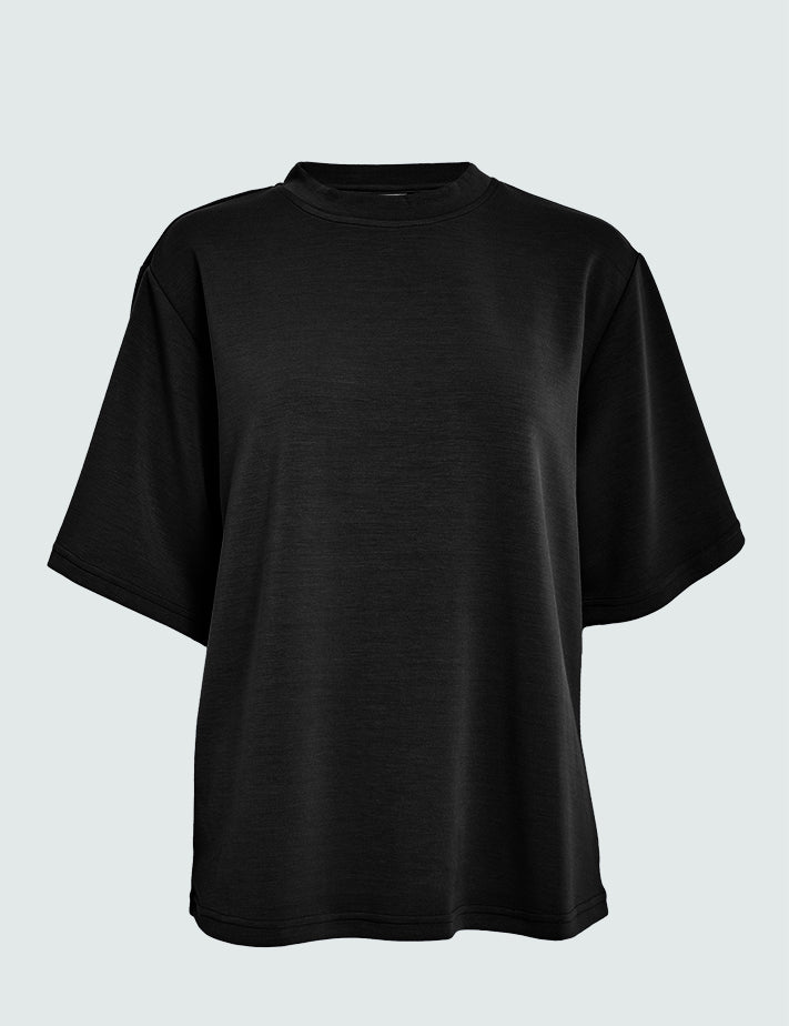 Peppercorn PCDicette Long Tee T-Shirt Sort