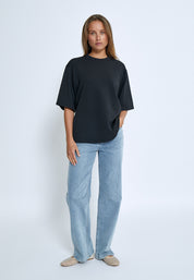 Peppercorn PCDicette Long Tee T-Shirt Sort