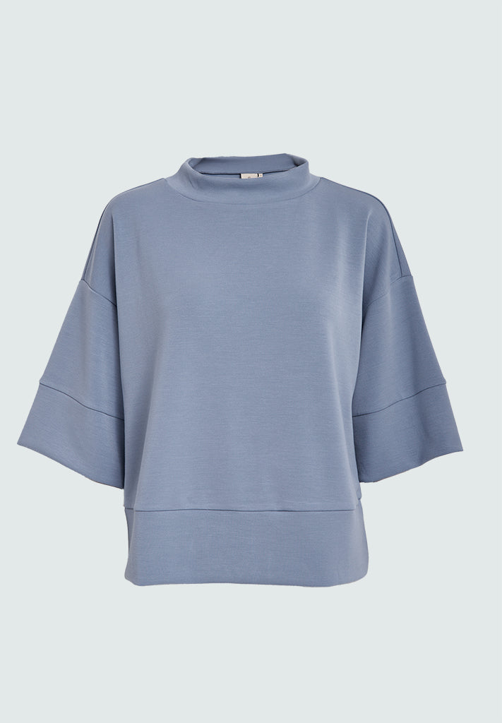 Peppercorn PCDicette Sweat Bluser 1039 FADED DENIM