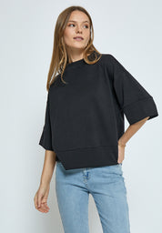 Peppercorn PCDicette Sweat Bluser Sort