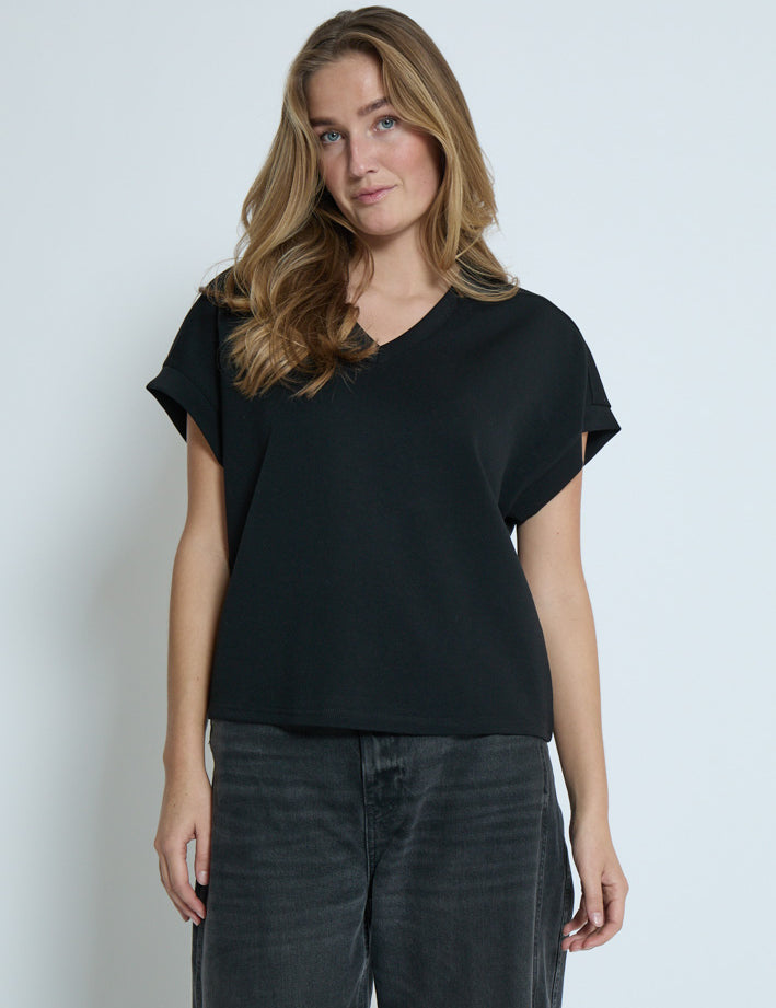 Peppercorn PCDicette V-Top Toppe Sort