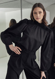 Peppercorn PCEnya Blouse Bluser Sort