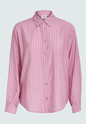 Peppercorn PCFelia Striped Shirt Skjorter 4403S Peony Pink Stripe