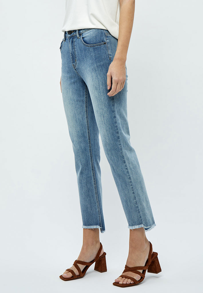 Peppercorn PCFione MW Denim Jeans Jeans 9600 Light Blue Wash
