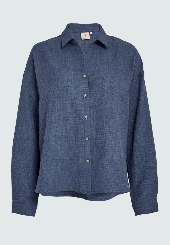 Peppercorn PCGaby Shirt Skjorter 5007 Palace Blue