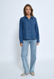 Peppercorn PCGaby Shirt Skjorter 5007 Palace Blue
