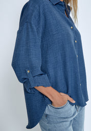 Peppercorn PCGaby Shirt Skjorter 5007 Palace Blue