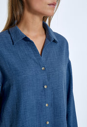 Peppercorn PCGaby Shirt Skjorter 5007 Palace Blue