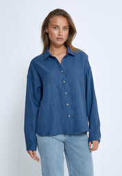 Peppercorn PCGaby Shirt Skjorter 5007 Palace Blue
