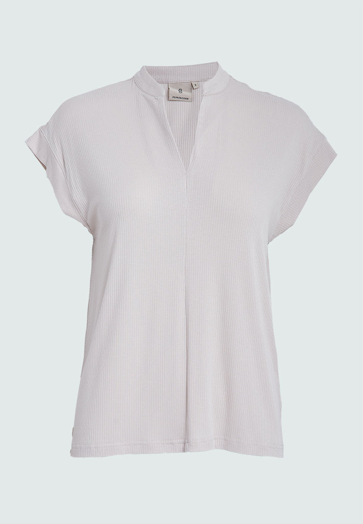 Peppercorn PCGenna Sleeveless T-Shirt T-Shirt 0202 Whitecap Grey