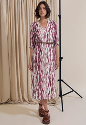 Peppercorn PCGigi Midi Dress Kjoler 4238P LILAS PRINT