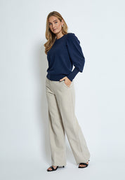 Peppercorn PCGinette HW Bukser Bukser 2105 Feather Gray