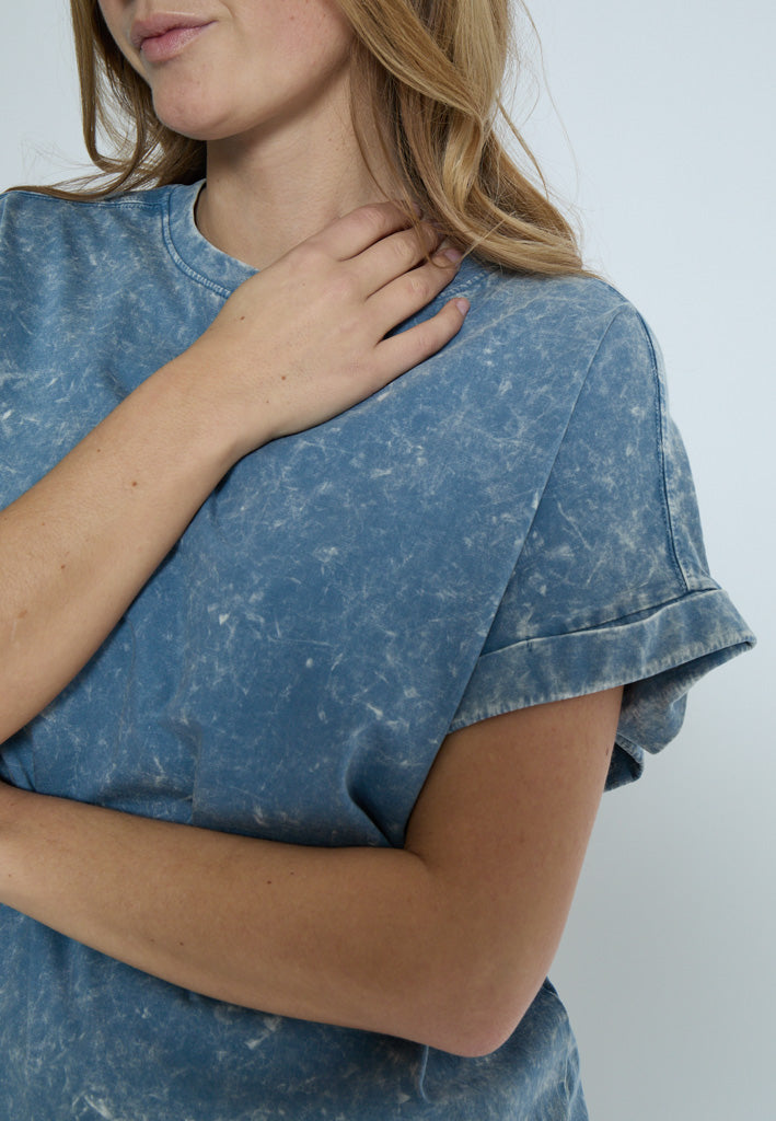 Peppercorn PCGiona Batsleeve T-Shirt T-Shirt 1039P FADED DENIM PR