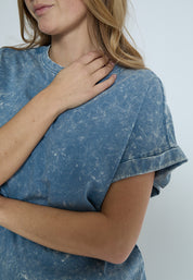 Peppercorn PCGiona Batsleeve T-Shirt T-Shirt 1039P FADED DENIM PR