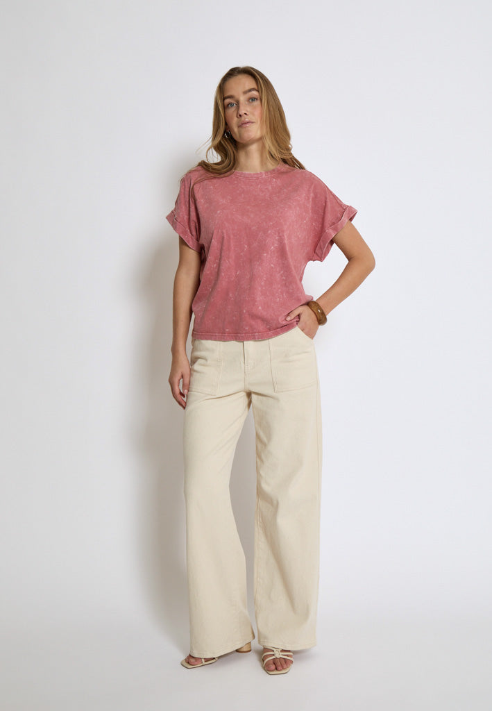 Peppercorn PCGiona Batsleeve T-Shirt T-Shirt 4090P Strawberry Ice Print