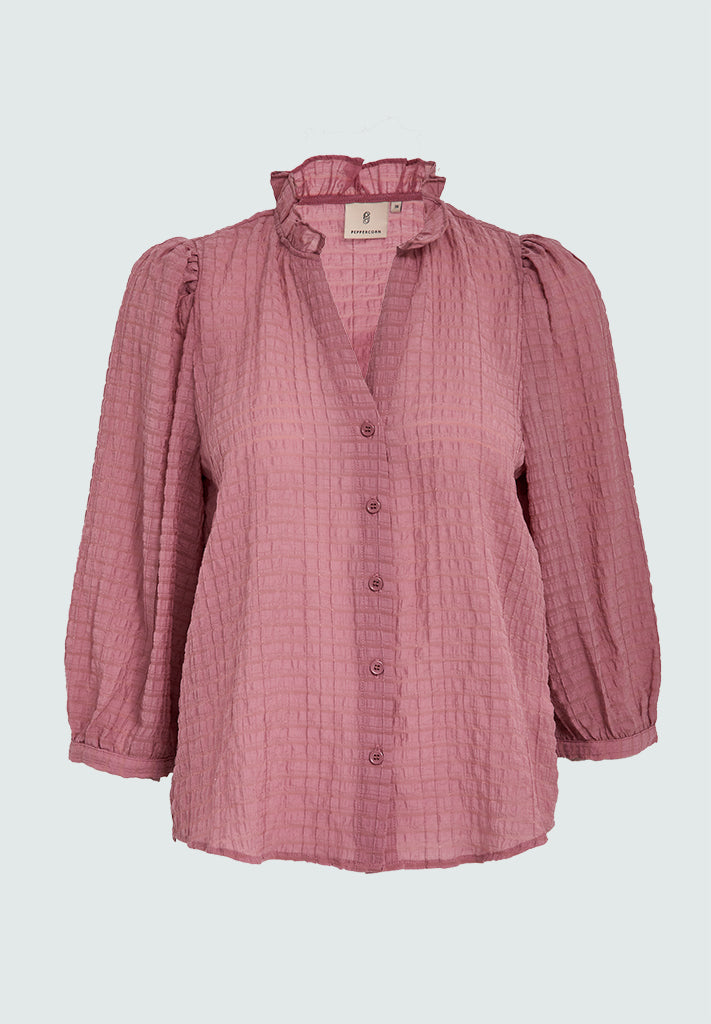 Peppercorn PCGiselle Shirt Skjorter 5076 Apple Butter Brown
