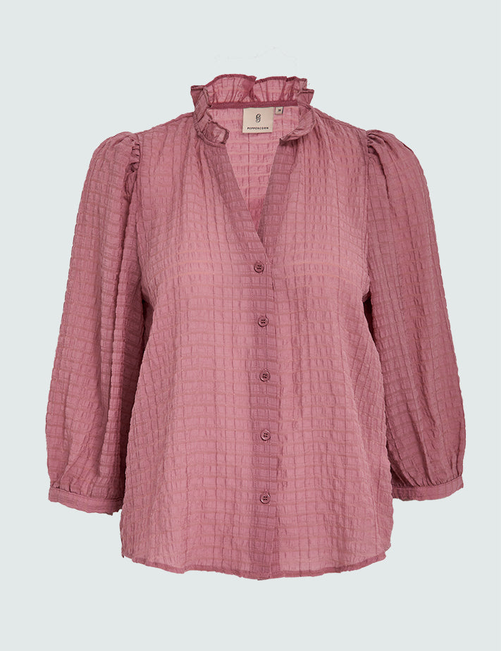 Peppercorn PCGiselle Shirt Skjorter 5076 Apple Butter Brown