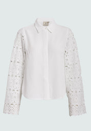 Peppercorn PCGitte Shirt Skjorter 0011 Gardenia
