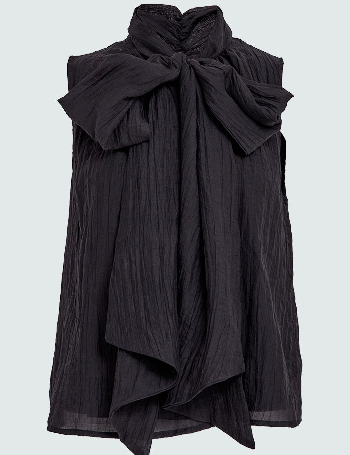 Peppercorn PCGloria Bow Top Toppe Sort