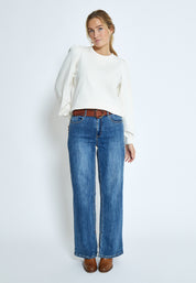 Peppercorn PCGloria GOTS Sweatshirt Sweatshirts 0011 Gardenia