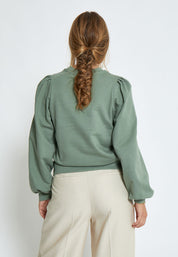 Peppercorn PCGloria GOTS Sweatshirt Sweatshirts 3790 Hedge Green