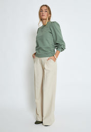 Peppercorn PCGloria GOTS Sweatshirt Sweatshirts 3790 Hedge Green