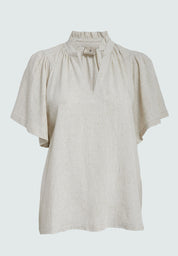 Peppercorn PCHannah Blouse Bluser 0202M Whitecap Grey mel