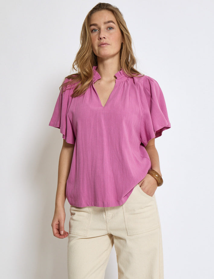 Peppercorn PCHannah Blouse Bluser 7002 Rosebud Pink