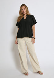 Peppercorn PCHannah Blouse Bluser Sort