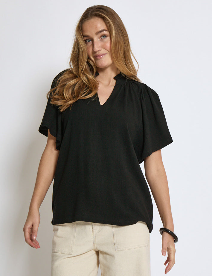 Peppercorn PCHannah Blouse Bluser Sort