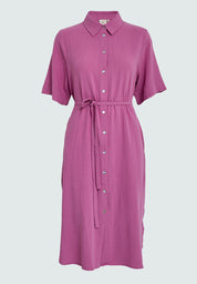 Peppercorn PCHannah Shirt Dress Kjoler 7002 Rosebud Pink