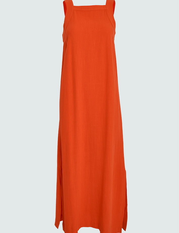 Peppercorn PCHannah Strap Dress Kjoler 4174 Hot Coral