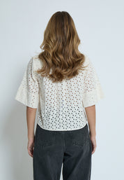 Peppercorn PCHaze Shirt Skjorter 0011 Gardenia