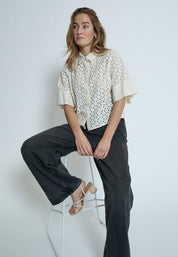 Peppercorn PCHaze Shirt Skjorter 0011 Gardenia