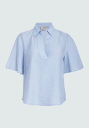Peppercorn PCHedda Top Toppe 1041S Dusty Blue Stripe
