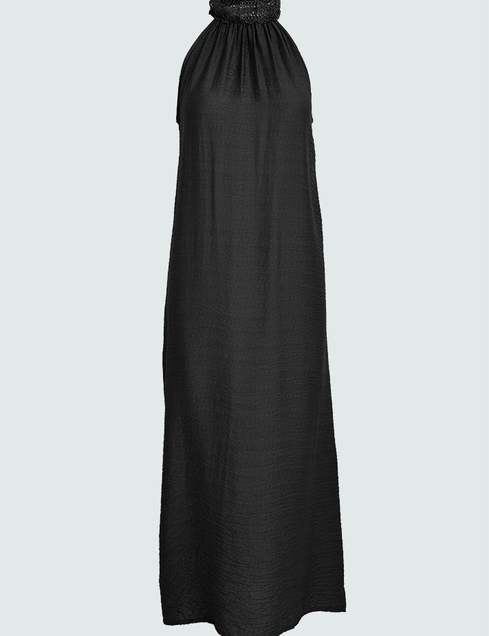 Peppercorn PCHelen Halterneck Dress Kjoler Sort