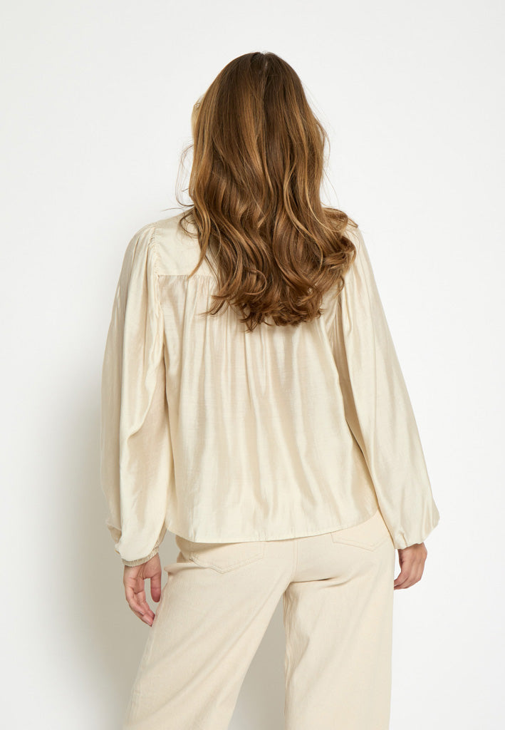 Peppercorn PCIda Shirt Skjorter 0202 Whitecap Grey
